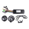 Electric Bike Controller Kit 30A Sine Wave 3 Mode Motor Controller S800 Display Panel PAS Sensor Thumb Throttle Kit 24V