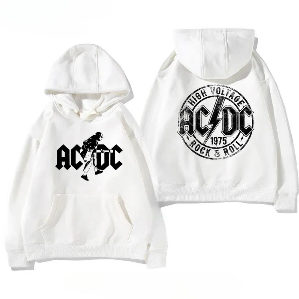 Fashion Men Women's Print Cool Rock Hoodies Vintage Street Hip Hop Punk Style Hooded Sweatshirts Autumn Casual Kids Hoodies Top