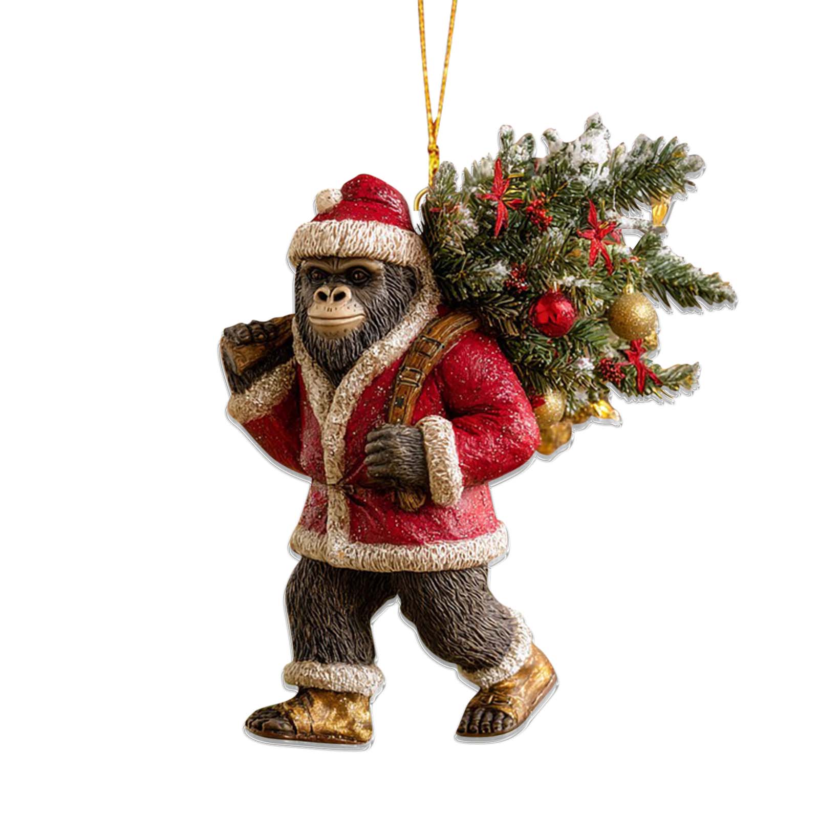 

Christmas Tree Hanging Decoration Sports Car Decoration Flat Decoration Pendant One Size