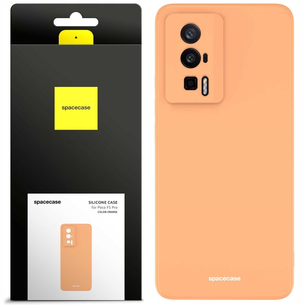 Sc Silicone Case Poco F5 Pro Orange