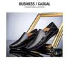 Mocassini da Uomo in Pelle Slip-On per Primavera e Autunno - Scarpe Casual da Guida con Suola Morbida
