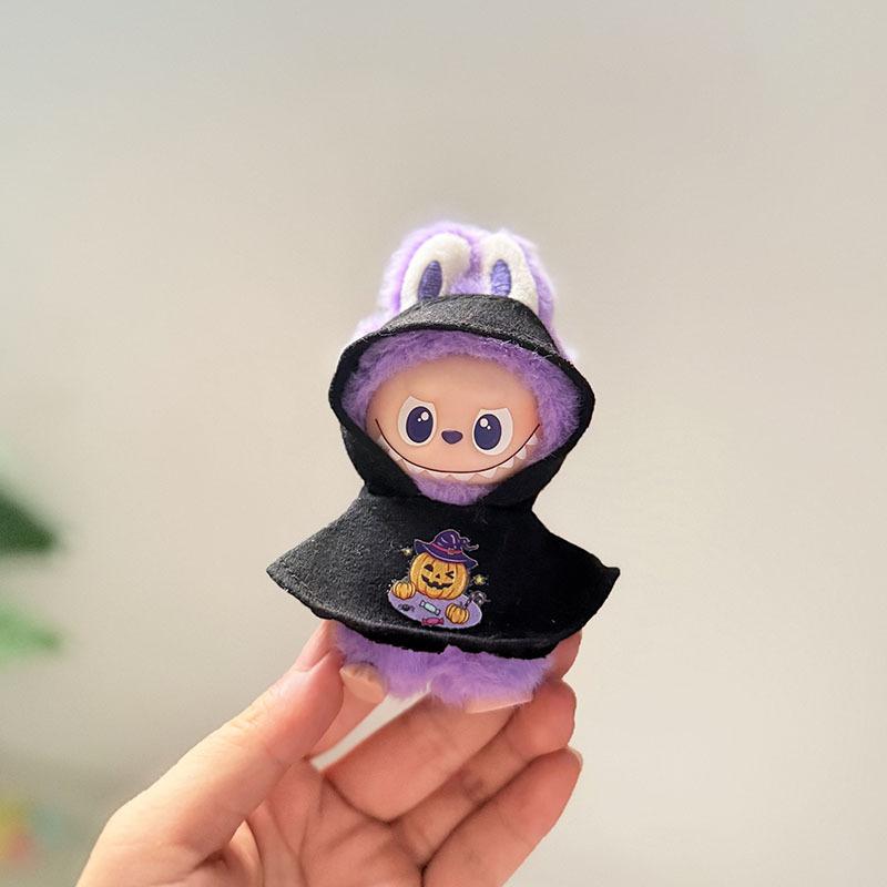 Mini Version 4.0 Vinyl Face Plush Blind Box Doll Clothes Christmas Set Small Nose Gaga Heart Bottom Password