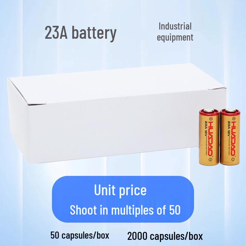 27A/23A Alkaline Battery for Doorbells, Vehicle Remotes, and Anti-theft Devices (12V High Voltage)