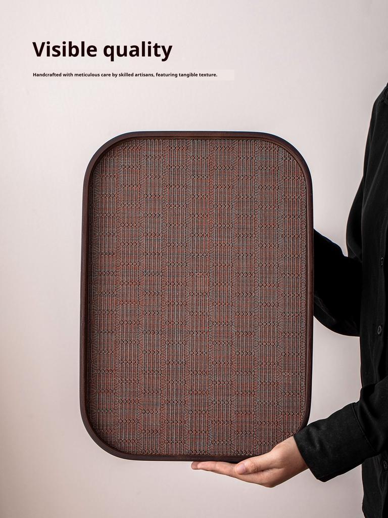 Gianxi Tray Home Wooden Plate Premium Coffee Dessert Plate Tea Tray Rectangular Teacup Tray Storage