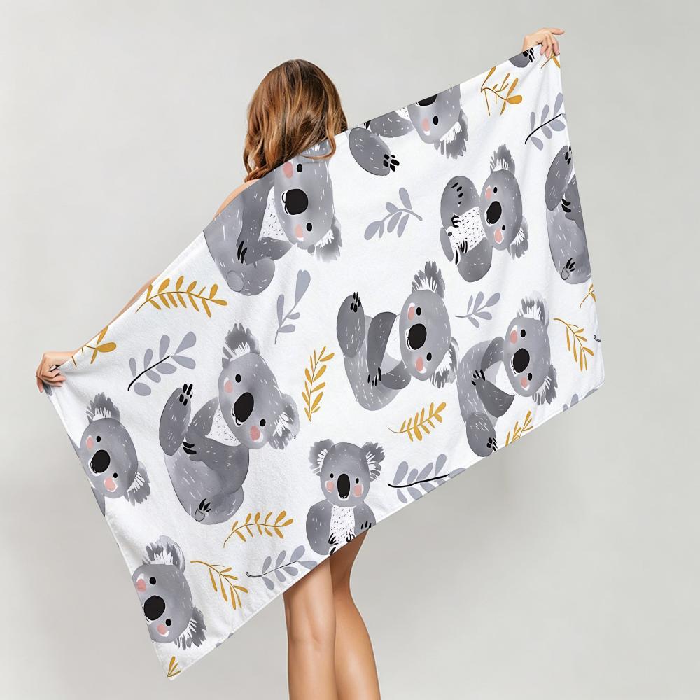 Cute K-KoalaS Towel Five-Star Hotel Quality Eco-Friendly Ultra Soft Thick Towels & Beach Towels