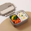 Insulated Stainless Steel Lunch Box Portable Food Storage Box Sealed Container  for Picnic Travel