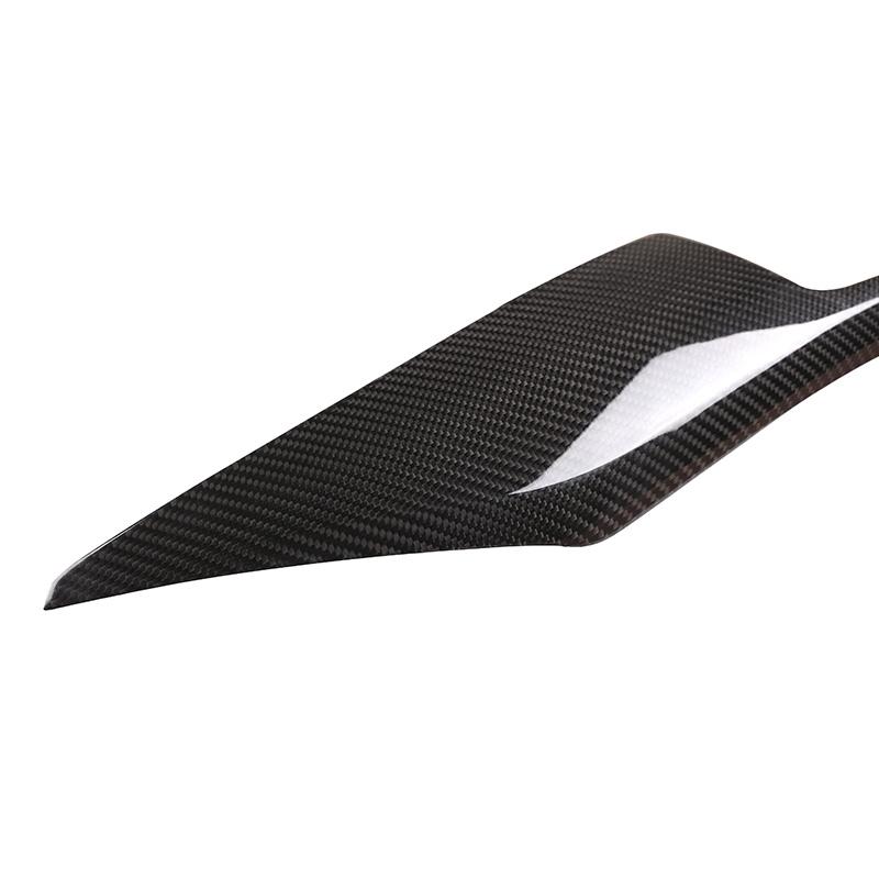 For BMW F30 F31 F32 F33 F34 F36 F80 F82 Real Carbon Fiber Car Dashboard Panel Decorative Cover Sticker Trim Interior Accessories
