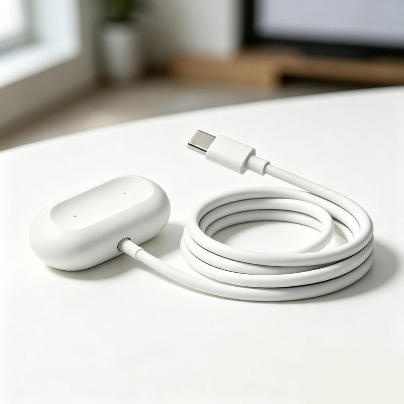 Replacement Magnetic Wearable Charging Cable 100Cm Wristband Charging Cord for Desk Bedside Office and Daily Travel