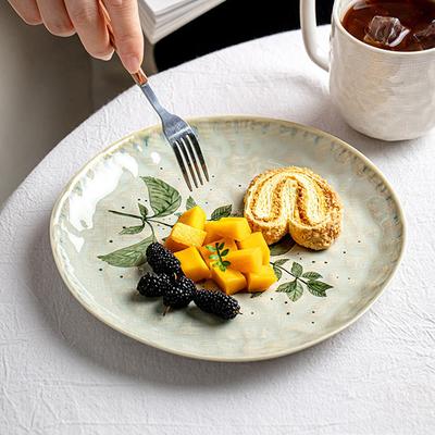 Keramikteller Steak Pasta Kuchen Dessertteller Vorspeisenplatte Zuhause Restaurant Speiseteller Serviergeschirr Porzellan Geschirr