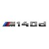 For BMW M 5.5cm Sticker M135I M240D M340I M550D M440D M135D M760LI M140D Modified Digital Displacement Standard ABS Rear Logo rvbf26