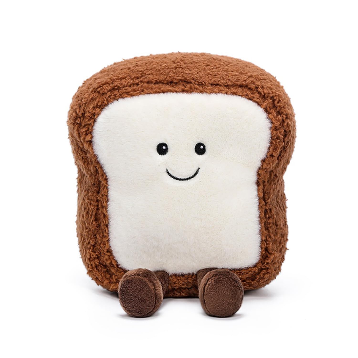McHugs Fluffy White Toast Plush Toy MC400224