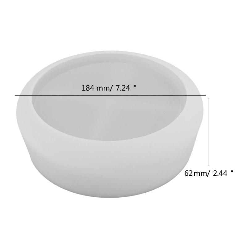 Concret Bowl Mold Candle Container Bowl Molds Pen Holder Gypsum Mould Flowerpot Cement Mold DIY Exploy Resin Molds Home