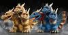 Toho Kaiju King Ghidorah 12cm of Official Series (1964) - Approx. [Set 2]
