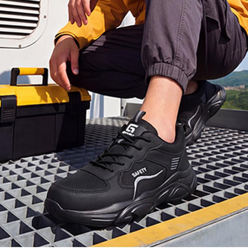 2026 Insulated 10KV Lightweight Unisex Safety Low-Top Work Shoes
