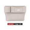 For KIA Leather Car Seat Crevice Storage Box Seat Slit Gap Organizer Bag K5 K2 Rio Optima Sportage Venga Sorento Stonic ForteZF8