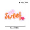 Positive Energy Letter Patch Cartoon Inspirational Quotes Embroidered Patches Iron On Patches For Jeans Jackets Sew Patch DIY
