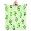 BFDI Throw Blanket Soft Novelty Blanket For Home Decor Travel Flannel Bedspread Bed Cover