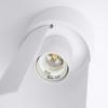 Spot Sufitowy Nowoczesny Biały Okrągły Ø10Cm Obrotowy Klosz Do Kuchni Przedpokoju 1Xe27 15W Flash Sollux Lighting