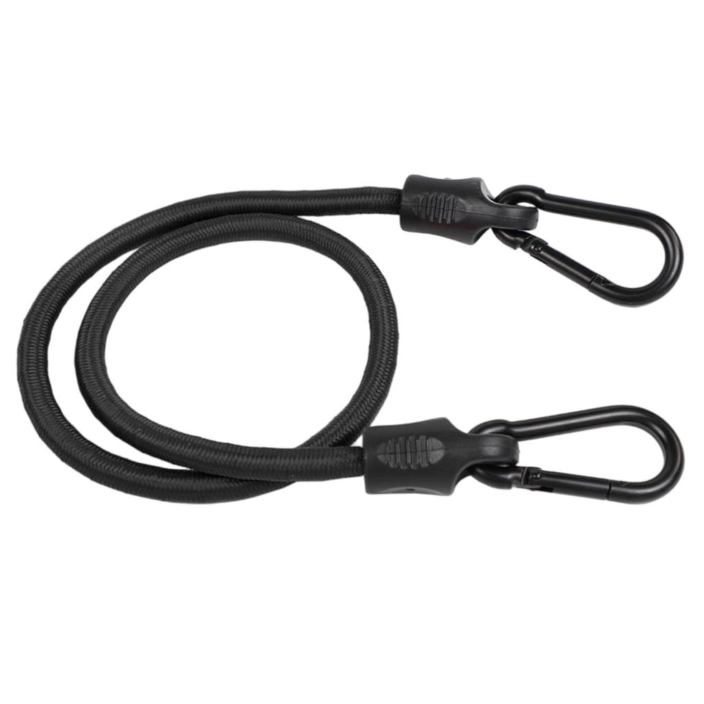 Napínací popruh s karabinou Bungee šňůra Gumový napínák Expandér Vázací popruh Popruh na zavazadla s karabinou