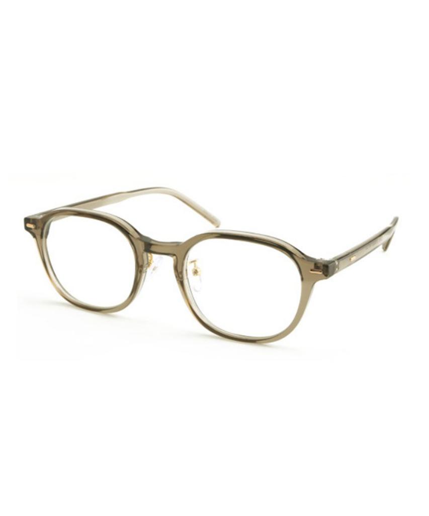 MAISON MASTER Edie Glasses Crystal Khaki