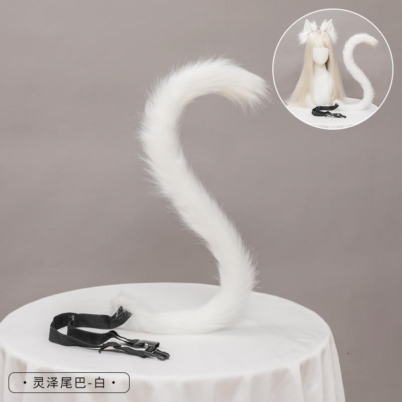 Fox Ear Headband Simulation Animal Ear Hair Accessories Cute Comic-Con Dress Up Handmade Headgear Women's Plush Cat Ear Headband