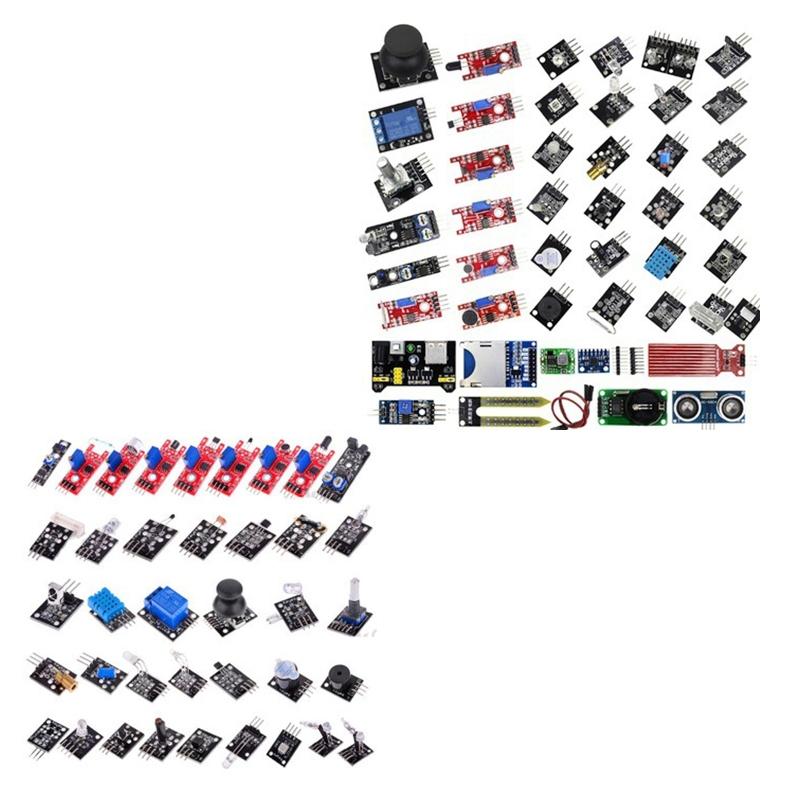 Buy For Arduino 45 in1 / 37 in1 Sensor Modules Starter Kit Sensors for ...