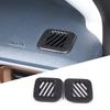 ABS Carbon Side Air Conditioner Outlet Vent Trim Cover For Ford Maverick -23