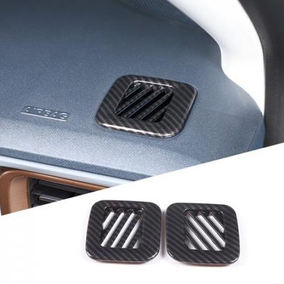 ABS Carbon Side Air Conditioner Outlet Vent Trim Cover For Ford Maverick -23