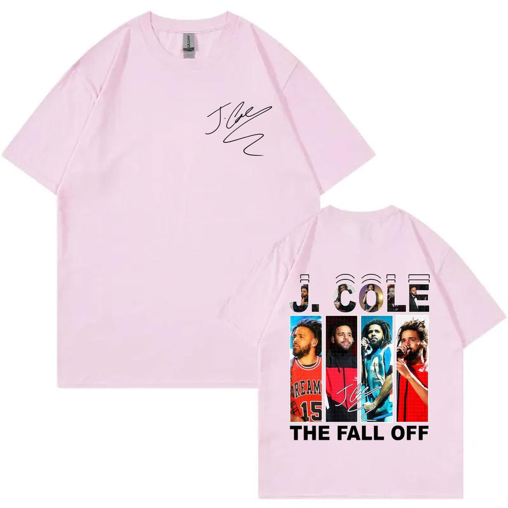Rapper J Cole Graphic T Shirts The Fall Off Tour 2026 Merch Tshirt Men Women Clothing High Quality Fashion Short Sleeve T Shirt