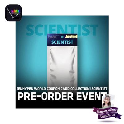 ENHYPEN WELT-GUTSCHEINKARTEN-SAMMLUNG (WISSENSCHAFTLER GESCHENK Ver.)