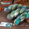 Hand-Dyed Gradient Mohair Silk Yarn for DIY Knitting and Fine Spinning
