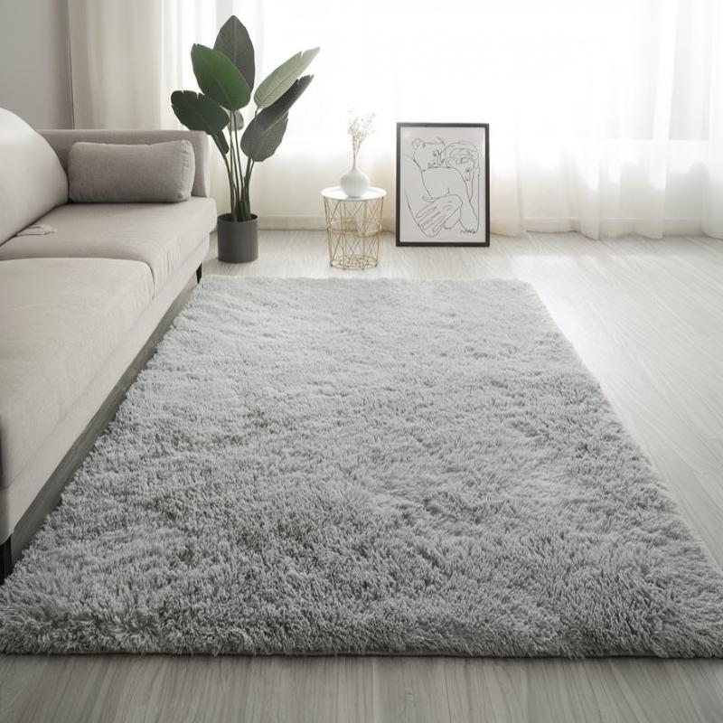 1Pcs Fluffy Area Rug Cute Shag Carpet Extra Soft And Shaggy Carpets Indoor Fuzzy Rugs For Living Room Super Soft Fluffy Rug