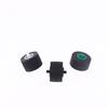 10 Stück 10x6x1,5x10mm Kassettenradio-Mechanismus Druckrollenrad mit Welle für Tonbandgerät Kassettenplayer Audiozubehör