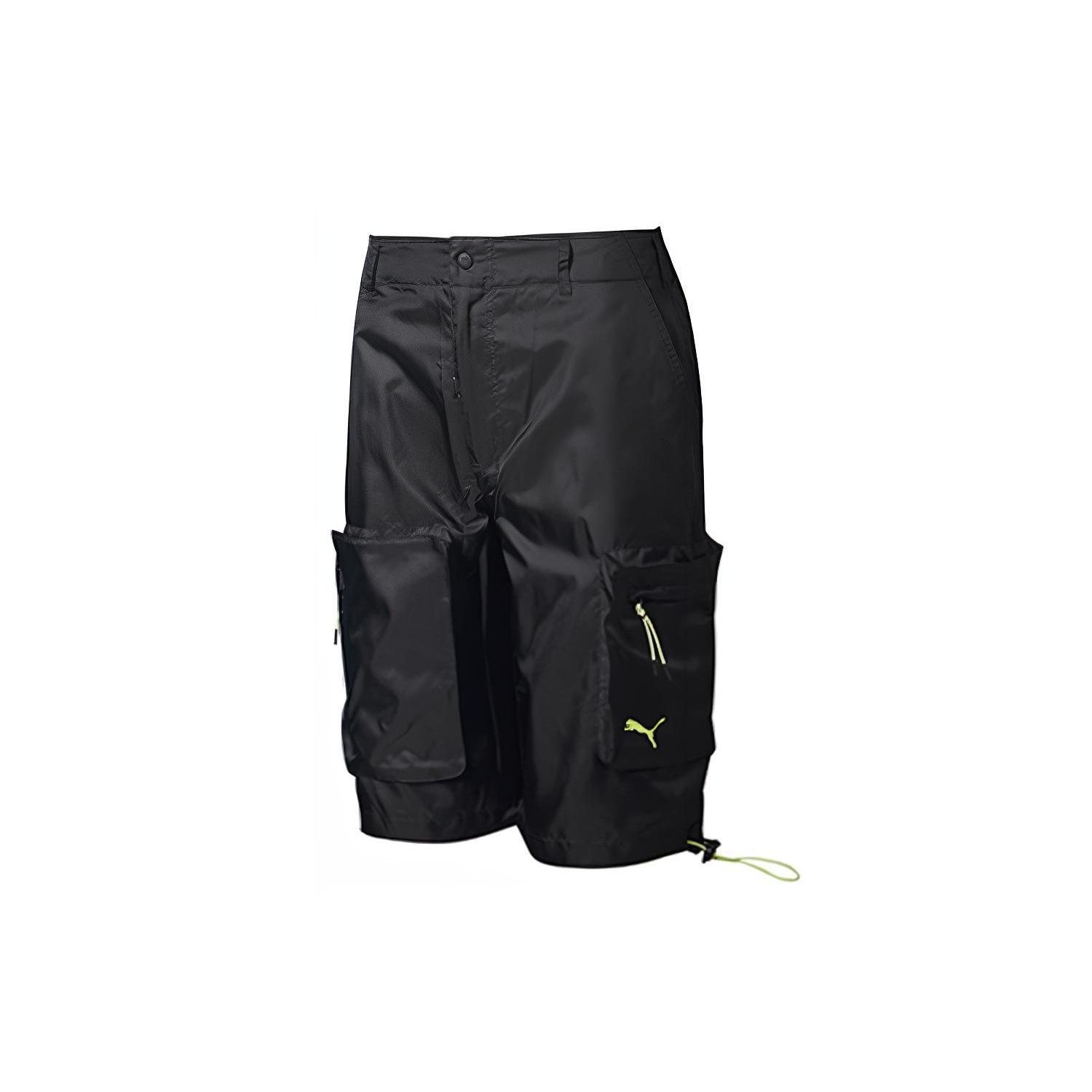 PUMA x Central Saint Martins Woven Shorts  Black White  Men s 597196-01 S