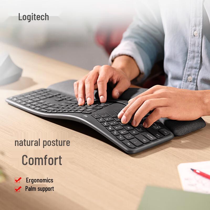 

Logitech ERGO K860 Wireless Ergonomic Split Keyboard