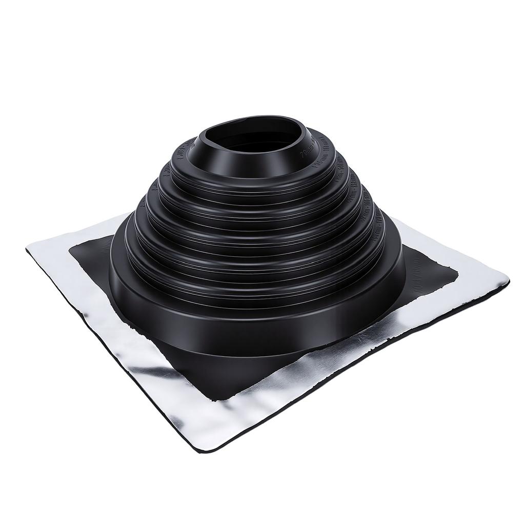 Rubber High Temp Round Flexible Roof Jack Pipe Boot Roofing Pipe Flashing Chimney Boot Long Lasting