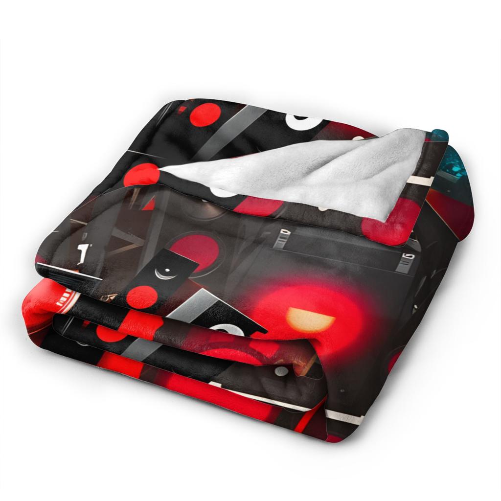 Coperta Titan Oscuro Speaker Man Skibidi Toilet Qualità Morbida Calda Biancheria da Letto Coperte Autunno Bambini Divano Letto Morbido Copriletto
