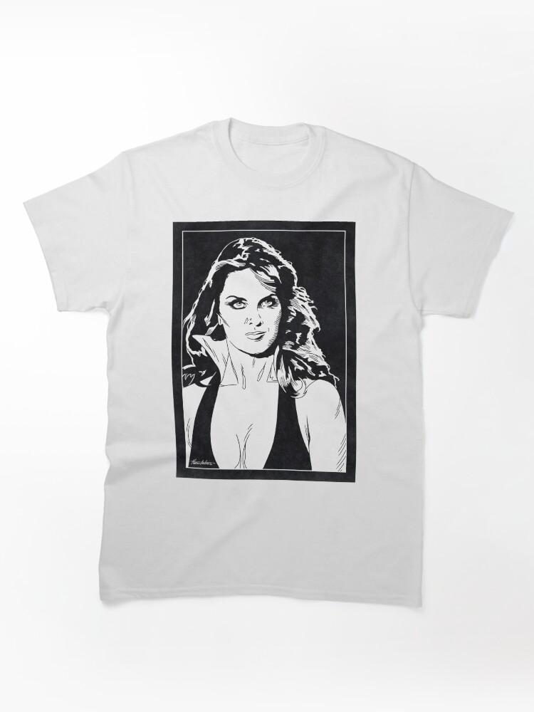 Stellaris STELLA STAR - Starcrash (Black and White) Classic T-Shirt
