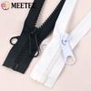 1-5Meters Meetee 10# Open-end Resin Zippers Double Side Slider Zipper for Tent Bag Jacket Luggage DIY Sewing Material Accessory