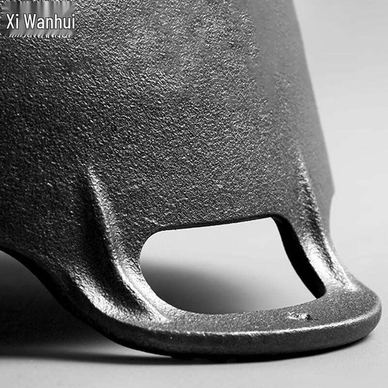 XWH Kommerzielle Gusseisen-Flachboden-Antihaftpfanne