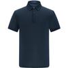 EMZ Erdos Men's Silk Blend Short Sleeve Polo Shirt