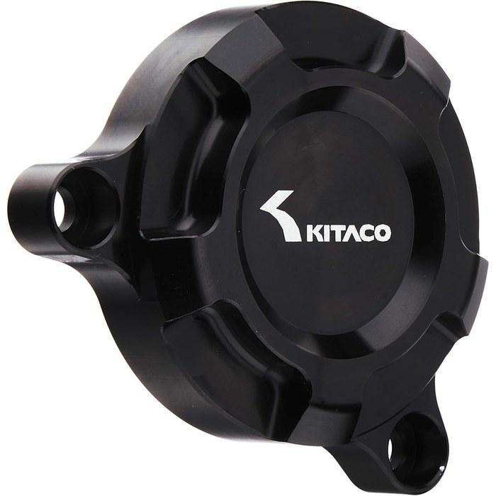 Kitaco Cell Motor Cover (Black Anodized) Grom (JC61/JC75) Machined Aluminum 316-1432000