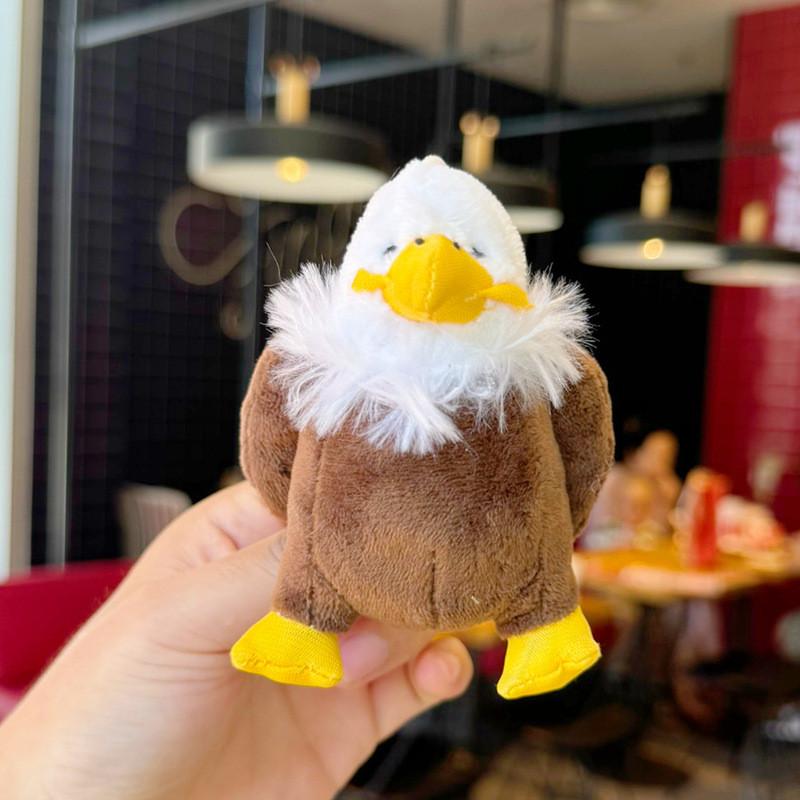 Forest Animal Plush Keychain With Pp Cotton Filling For Kids And Collectors