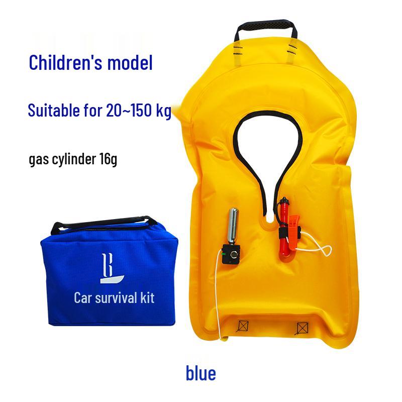 Car-Mounted Automatic Inflatable Life Vest for Adults & Children
