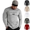 Men's Gym Bodybuilding Fitness Muscle Workout Crew Neck T-shirt With Soft Breathable Material