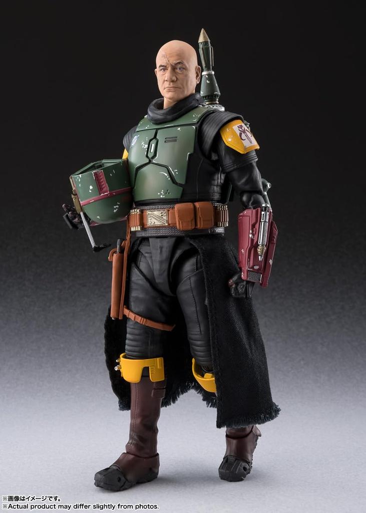 TAMASHII NATIONS Boba Fett The Book of Boba 155mm PVC ABS Fabric Painted Articulated Figure S.H.Figuarts -Classic Ver.- (STAR WARS Fett) Approx. & &