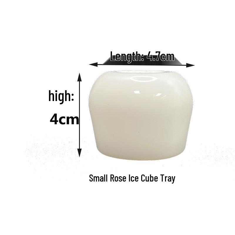 Influencer Bear Rose Silicone Ice Mold - Easy Release, Food-Grade Creative Ice Tray