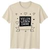 Vielen Lieben Dank TShirt GerUnisex Language Gratitude Gift For Him And Her