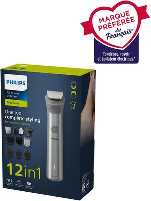 Hair Clipper - - MG5940/15 - Cordless - 12 Accessories - Stainless Steel