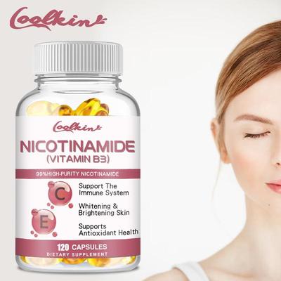 Nicotinamide Vitamin B3 500mg - Anti-aging, Antioxidant, Reduce Cell Damage